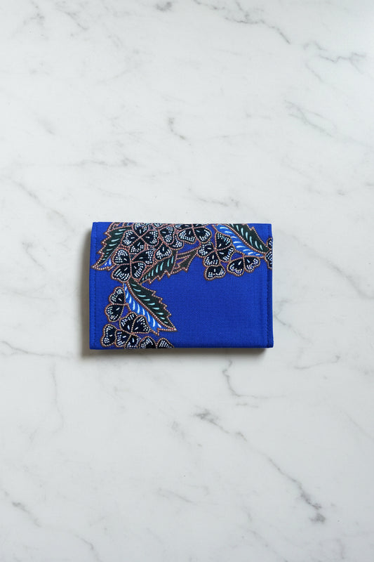 Batik Wallet - Blue