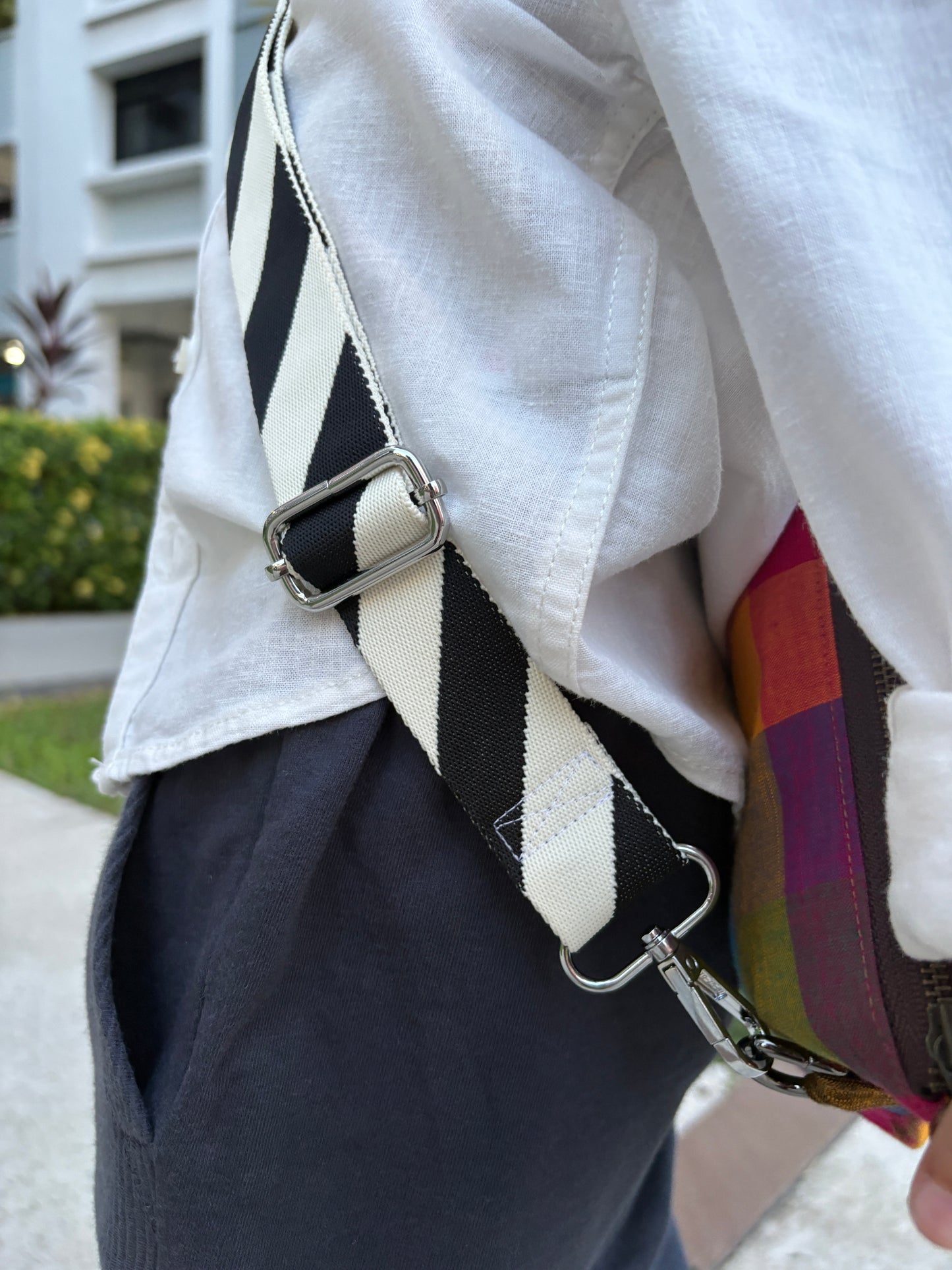 Madras Checks Multiway Bag