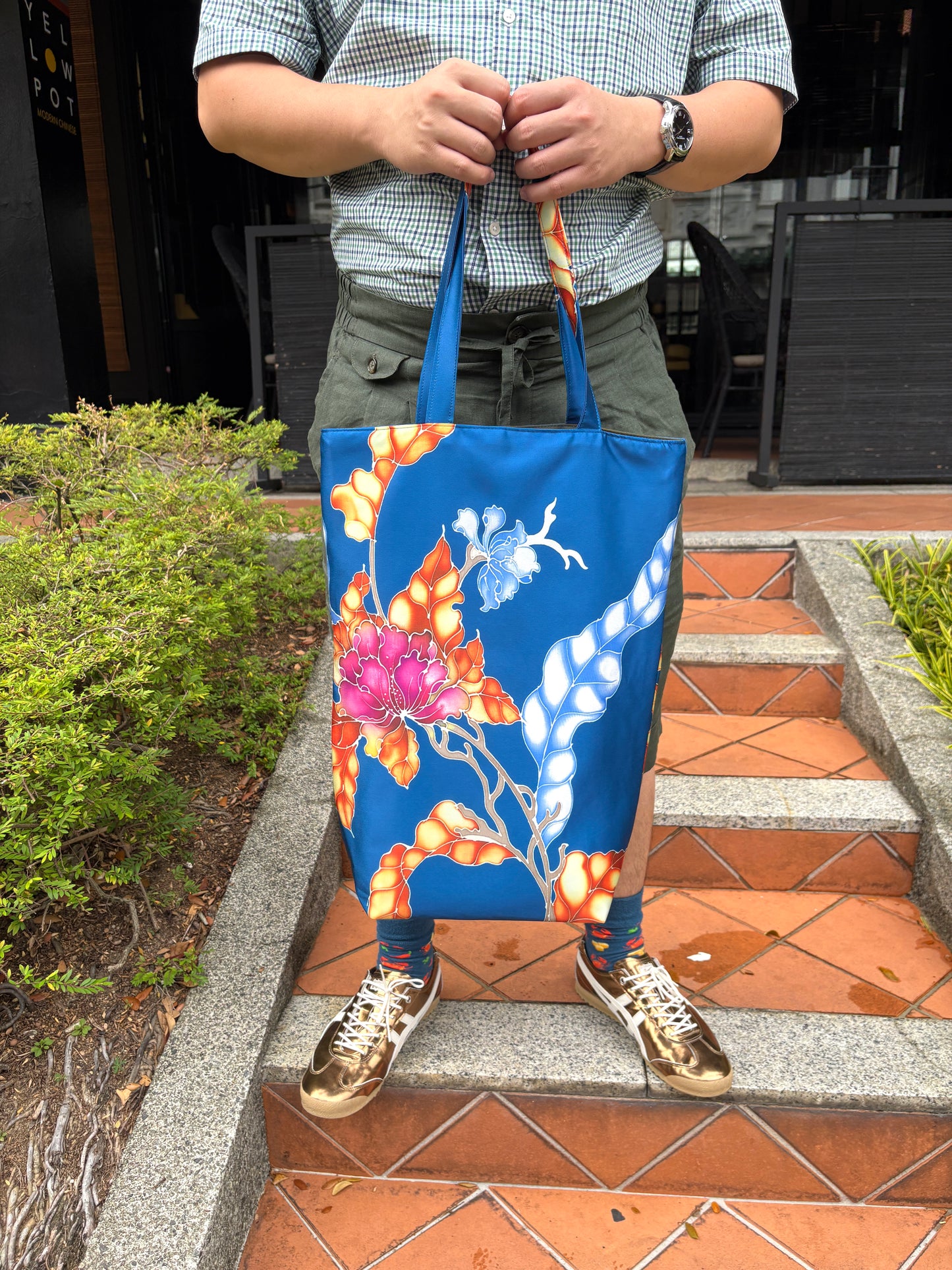 Extra Large Batik Tote