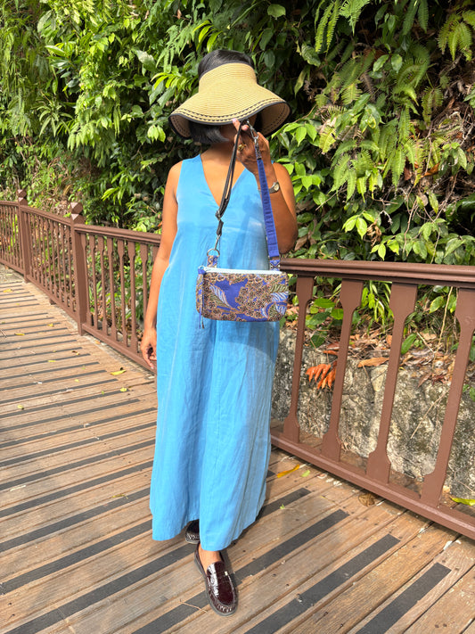 The Blue Batik Everyday Bag