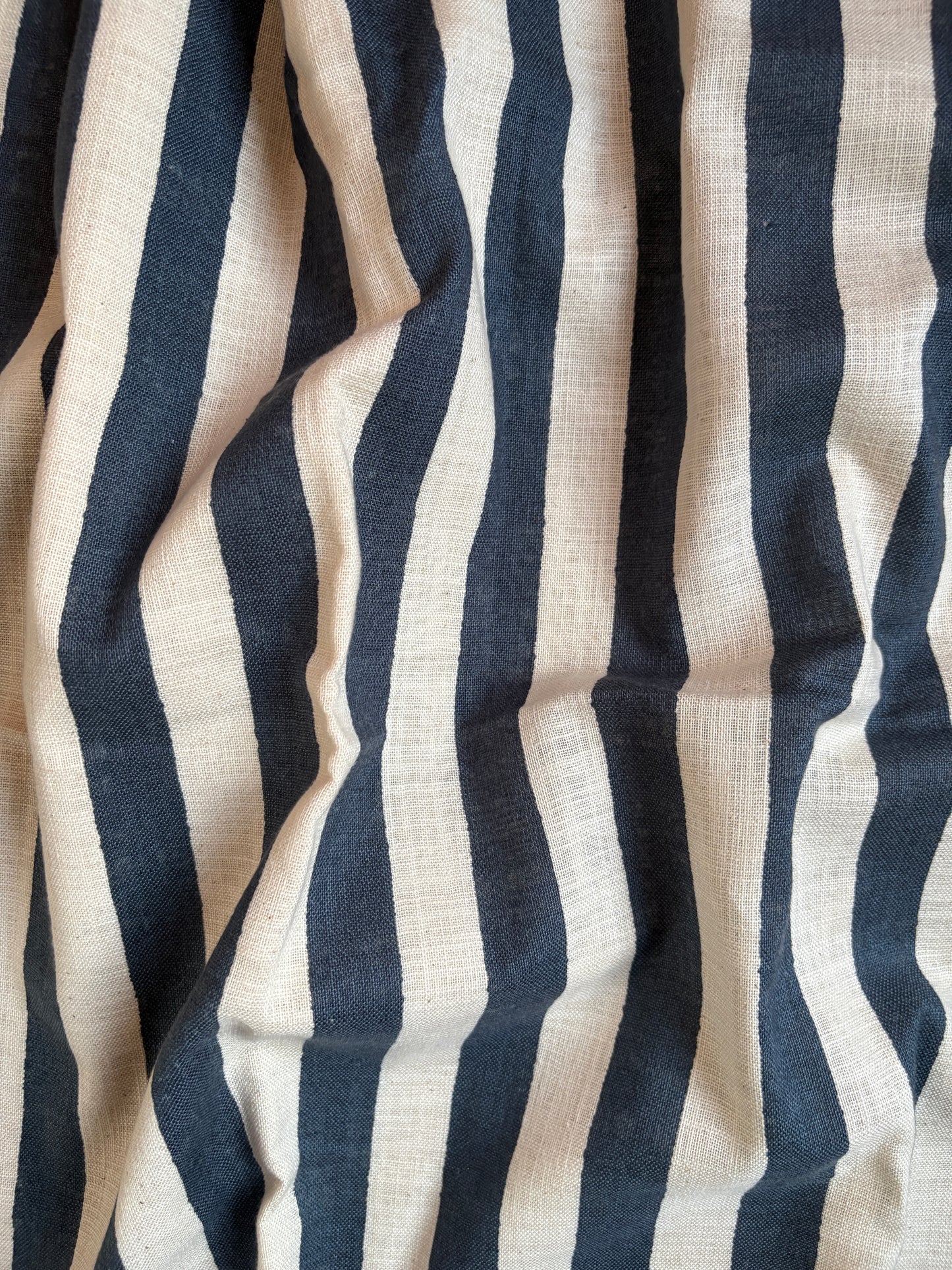 Sevenberry Striped Cotton Slub (1 m / 40")