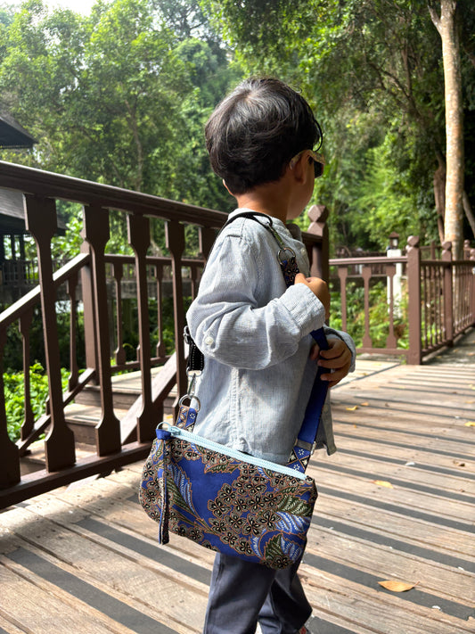 The Blue Batik Everyday Bag