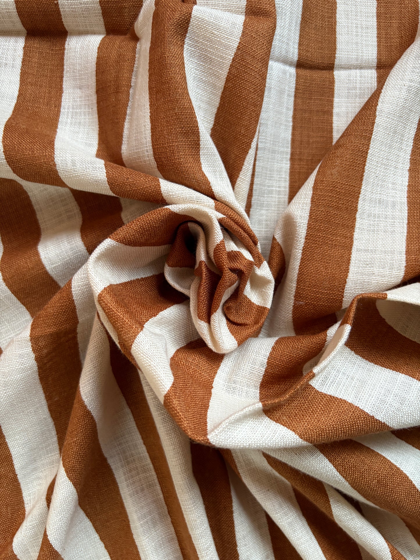 Sevenberry Striped Cotton Slub (1 m / 40")