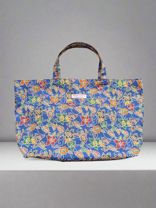 Batik Large Grocery Shopping Tote