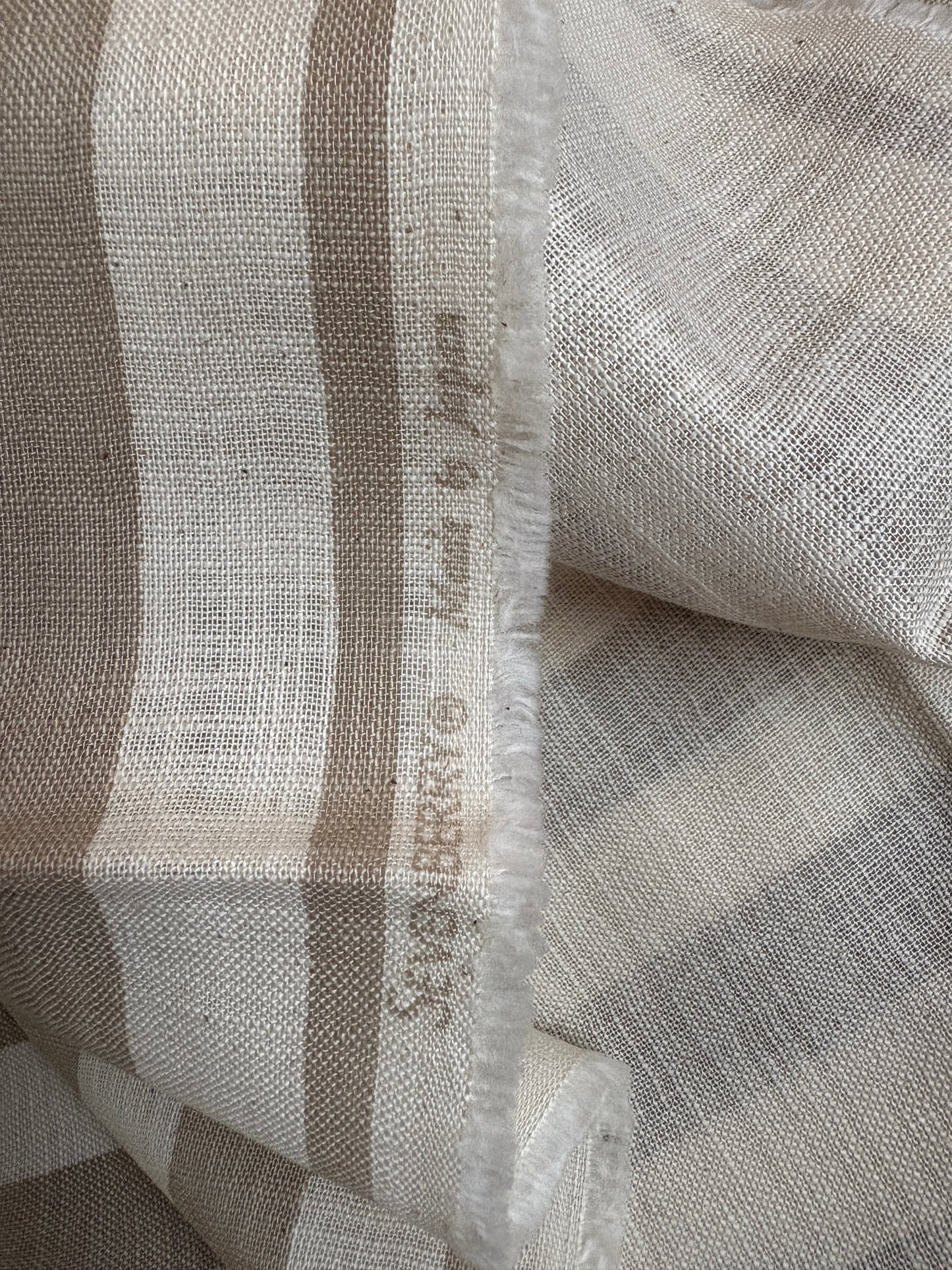 Sevenberry Striped Cotton Slub (1 m / 40")