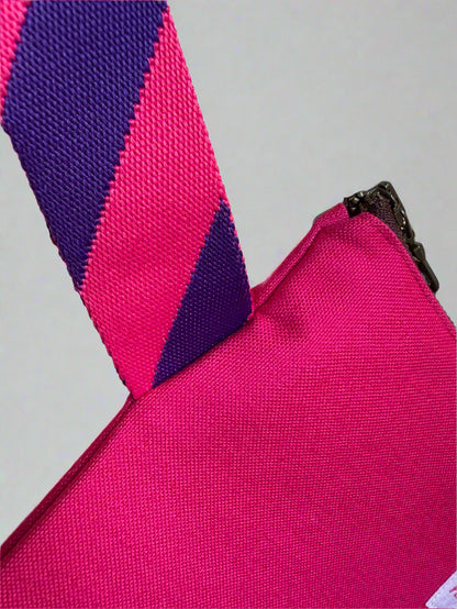Hot Pink Japanese Canvas Laptop Sleeve 14"